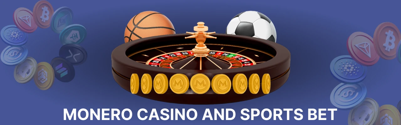 Monero casino sports bet